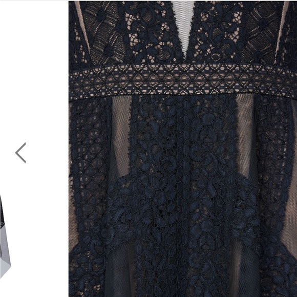 BCBGMAXAZRIA Andi Handkerchief Dress Holiday New Years Eve Dress BCBG - Picture 3 of 7